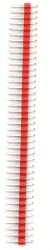 Bareta 40 pini tata 2.54mm rosu OKY0142-1-RED 