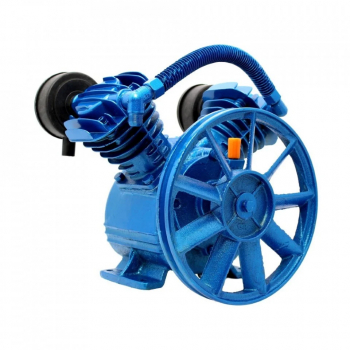 Cap compresor de aer cu 2 pistoane 400l/min 2-3kW 10 bari 2065 BLUE B-AC2065 Barracuda 