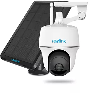 Camera de supraveghere Reolink Argus PT cu panou solar WIFI baterie unghi vizualizare orizontala 355 grade si verticala 140 grade 