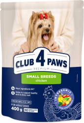 Club 4 Paws Hrana uscata caini de talie mica 0.4 kg