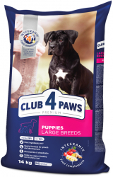 Club 4 Paws Hrana uscata juniori de talie mare 14kg 