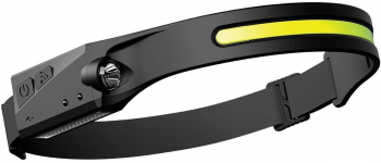 Lanterna Cap cu Senzor MRG MG28 Reincarcabila Slim Banda Led COB 