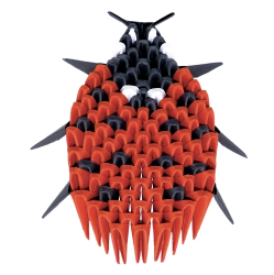 Origami 3D Creagami - Buburuza 113 piese 