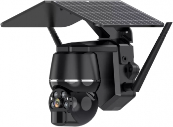 Camera de Supraveghere cu Panou Solar Audio-Video Wi-Fi TSS-Q7N FULLHD 3MP 4X Zoom Digital IR 30m 