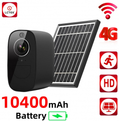 Camera de Supraveghere Profesionala 4G 4MP Live FullHD cu Panou Solar 3 3W IR 20m TSS-S3-4G-PS 