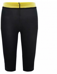 Colanti sport SIKS® pentru slabit ajuta la tonifierea muschilor negru marimea 40 