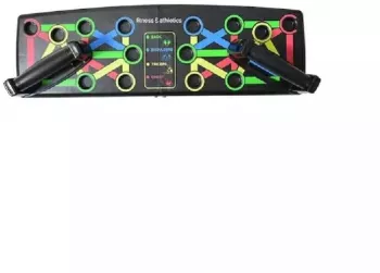 Placa fitness SIKS® pentru flotari multifunctionala cu manere pentru antrenament 