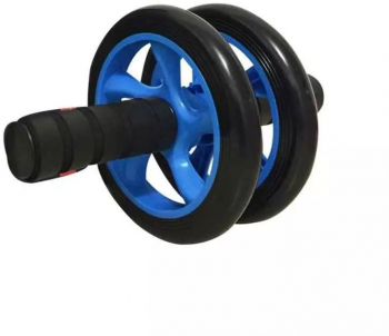 Roata fitness SIKS&reg pentru abdomene muschi aparat exercitii maner spuma 