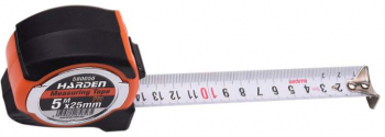Ruleta performanta si fiabila cu carcasa cauciucata rezistenta la impact grosime banda 0.14 mm Profesional Harden 3 16