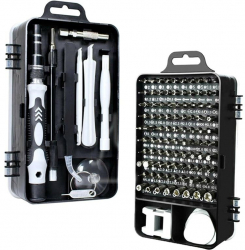 Set 115 scule de precizie Chei tors capete interschimbabile cutie stocare 