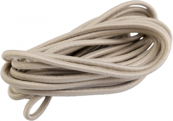 Elastic rotund Crisalida diametru 3 mm lungime 3 m Bej 