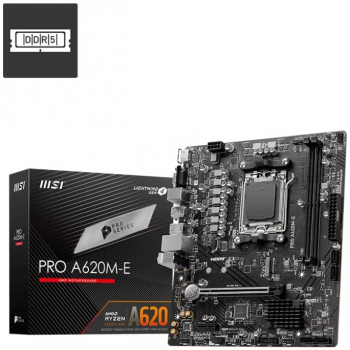 Placa de baza MSI PRO A620M-E DDR5 Socket AMD AM5 mATX 