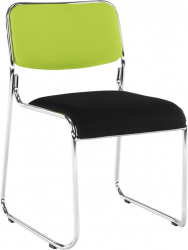 Scaun conferinta verde plasa neagra BULUT 