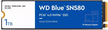 SSD WD Blue SN580 1TB PCI Express 4.0 x4 M.2 2280 WDS100T3B0E 