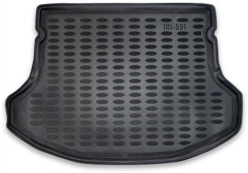 Covor pentru Portbagaj tip Tavita Compatibil cu Volkswagen Taigo 2020-Prezent Material Flexibil Culoare Negru 