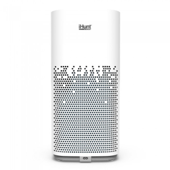 Purificator aer iHunt Air Purifier Smart 400 m3/h Filtru true HEPA Wi-Fi Alb 