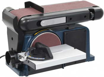 vidaXL Masina de slefuit electrica cu disc si banda 370 W 150 mm 