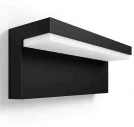 Aplica LED pentru exterior PHILIPS Hue Nyro 13.5 W lumina alba si colorata 2000-6500 K IP44 Negru 