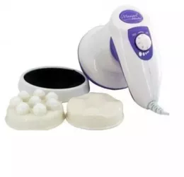 Aparat masaj SIKS&reg portabil pentru calmarea si relaxarea muschilor alb/mov 