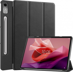 Husa Ultra Slim Smart Cover pt. Lenovo Tab P12 12.7 inch 2023 - Negru 