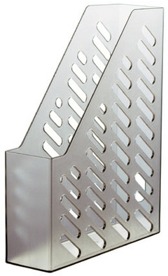 Suport Vertical Plastic Pentru Cataloage Han Klassik - Transparent Gri 