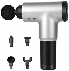 Aparat de masaj SIKS® cu vibromasaj HF 280 24W 4 capete interschimbabile 6 trepte de viteza Gri/Negru 