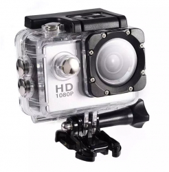 Camera Sport Waterproof SIKS&reg HD 1080P 12M 2 inch Autonomie 90 min Argintiu 