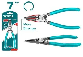 Cleste pentru pentru sigurante interne cap drept TOTAL - 7&rdquo /180mm 