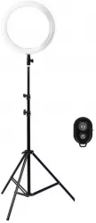 Lampa Circulara cu LED pentru Fotografii SIKS 162 LED-uri Conectivitate USB Trepied 12 inch Telecomanda Selfie Inclusa Ring Light 