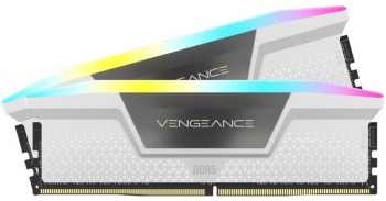 Memorie Corsair Vengeance STD PMIC XMP 3.0 White Heatspreader 32GB 2x16GB DDR5 6400MT/s CL 36 RGB 