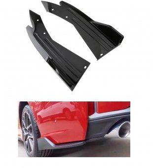 Prelungire coltar extensie bara spate universal set 2 bucati Negre 