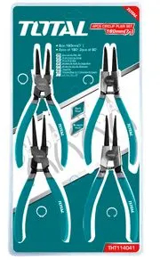 Set clesti seger TOTAL - 4 bucati 2 buc de 180 A° 2pcs de 90 A° 7/180mm 