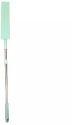 Stergator flexibil de praf SIKS® maner extensibil talpa plata 136 cm turcoaz 