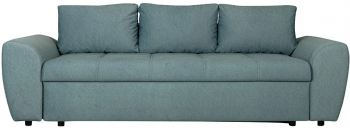 Canapea Extensibila Lorena Lux 3 Locuri Spatiu Depozitare Albastru Deschis 250 Cm 