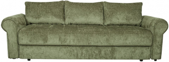 Canapea Extensibila Venezia 3 Locuri Lada Depozitare Verde 244 Cm 