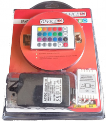 KIT BANDA LED 3M RGB IP20 OFFICE+TV 