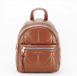 Rucsac mediu David Jones 6860-3 16 Cognac