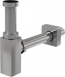 SIFON LAVOAR INOX 32 DESIGN UNGHIULAR ALCA A401 