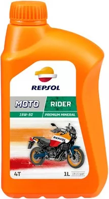 Ulei moto REPSOL MOTO RIDER 4T 15W-50- 1L 
