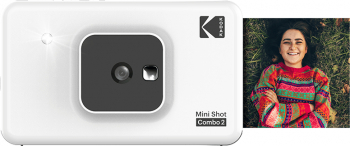 Camera foto Instant Kodak Mini Shot Combo 2 10 MP Alb 
