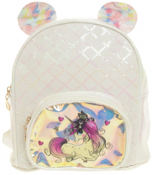 Rucsac pentru fetite PAMI RF-0523-578-123x21x12 cm Crem 