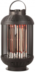 Sunred Incalzitor de masa Indox 1200 W halogen negru 