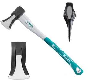 Topor pentru despicat TOTAL cu coada din fibra de sticla - 2000g - TOTAL - TOPORISCA - 2000G 