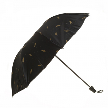 Umbrela pliabila PAMI UD-0523-565-1 25 cm-8 spite Negru 