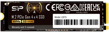 SSD Silicon Power US75 1TB PCI Express 4.0 x4 M.2 2280 SP01KGBP44US7505 
