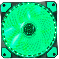 Ventilator Carcasa Marvo FN-11 120mm Green LED 