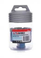 Carota diamantata pentru piatra gresie si beton 68mm M14 TA4091 TAGRED 