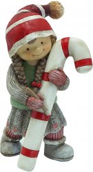 Figurina Fetita polirasina 13x8x18 cm 