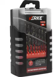 Set 25 burghie pentru metal 1-13mm HSS V05072 Verke 