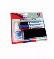 Set marker tabla Noki + burete tabla + solutie de curatat 